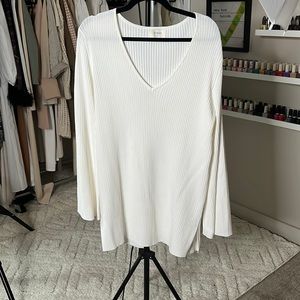 Knit tunic shirt